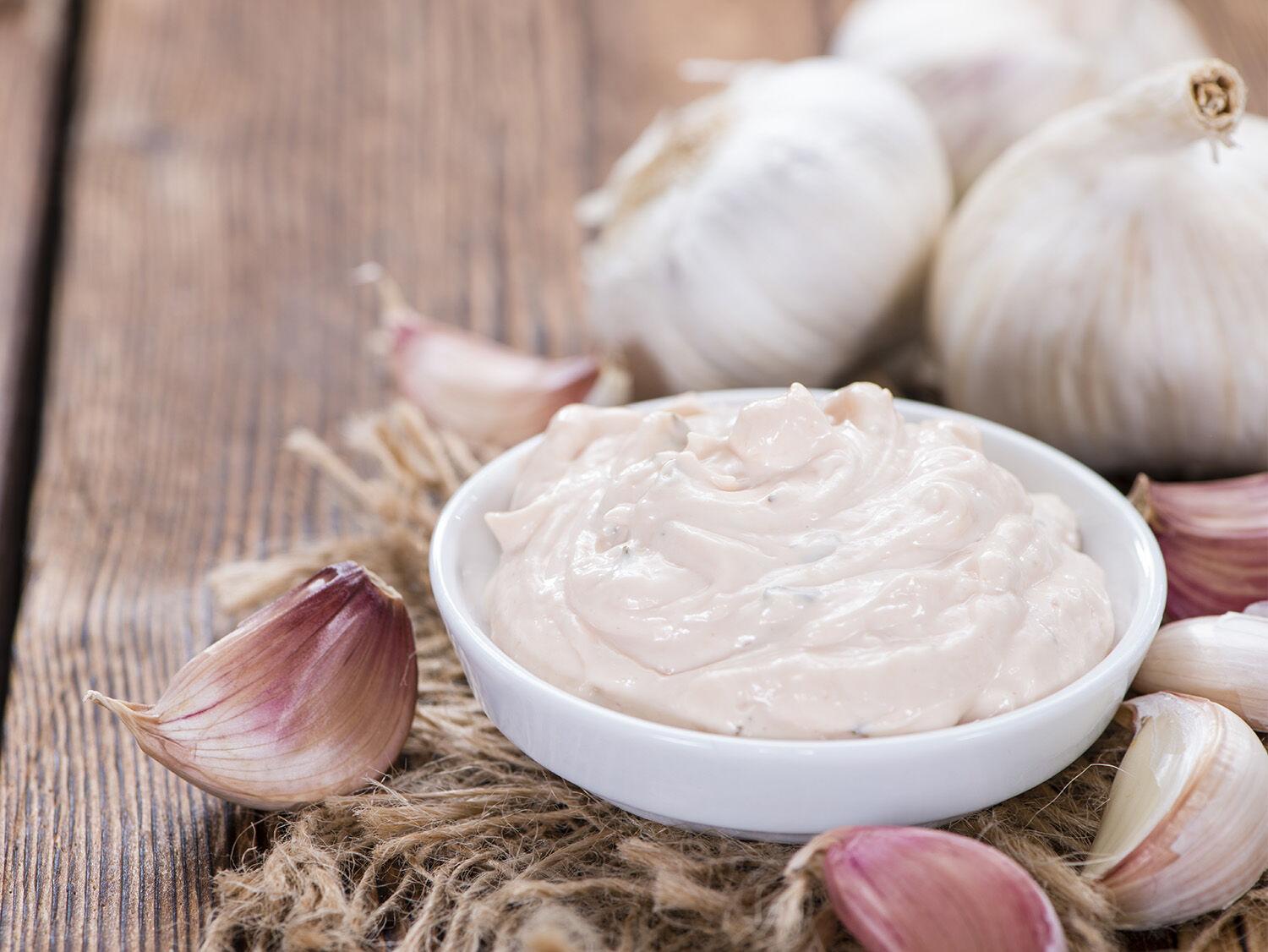 Lighter Lemon Garlic Aioli